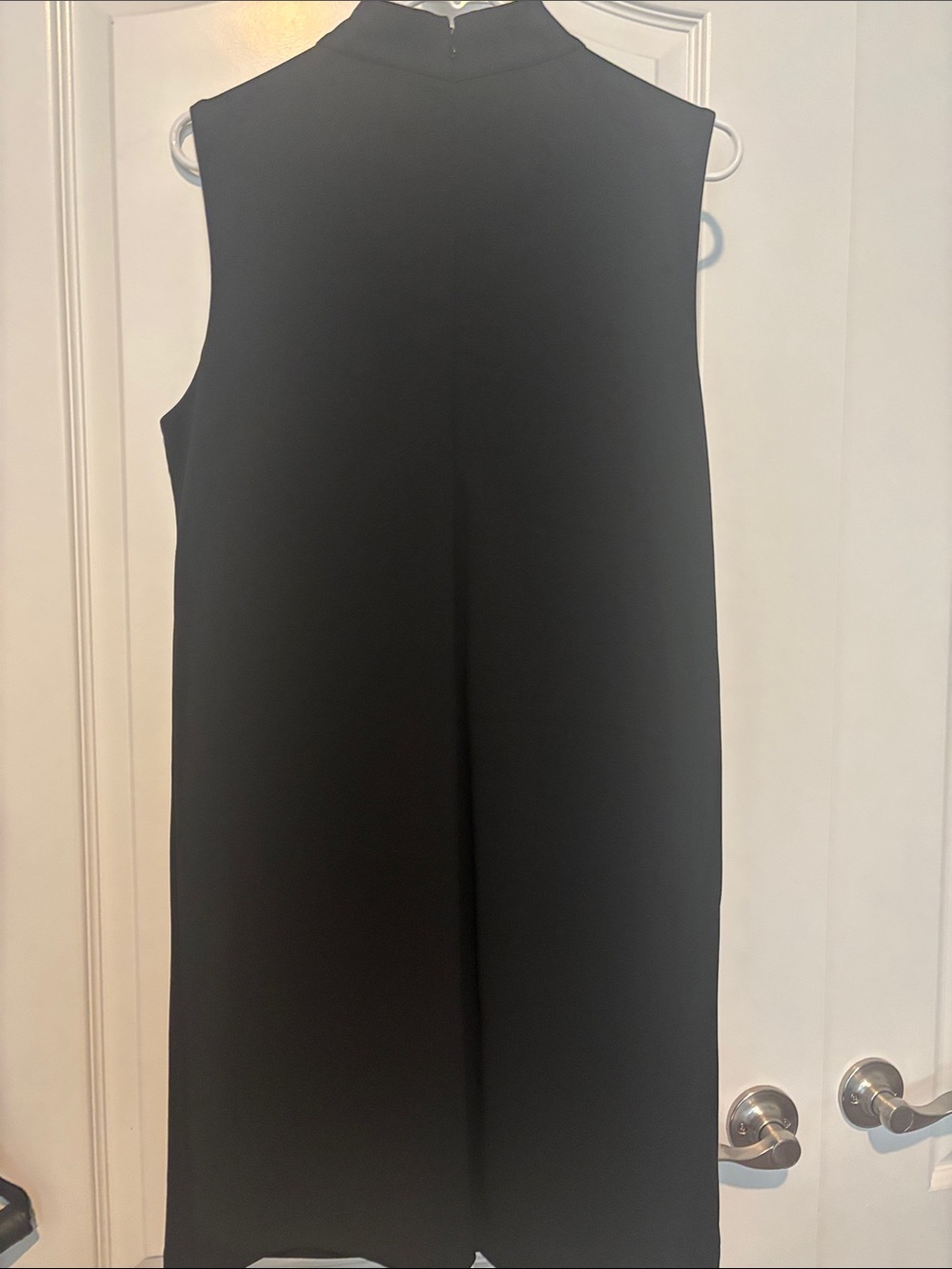 Express Black Sleeveless Mock Neck Mini Dress - Picture 5 of 5